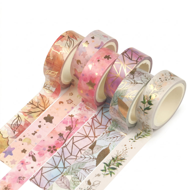 Floral washi tape set