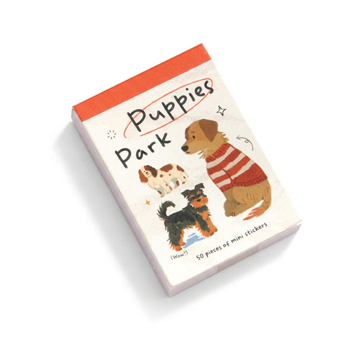 Dog Park Decorative Sticker Pad