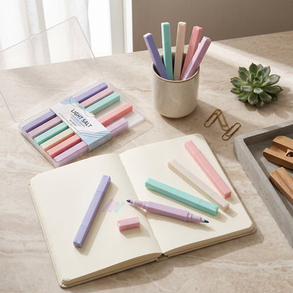 Dual Tip Pastel Highlighter Set